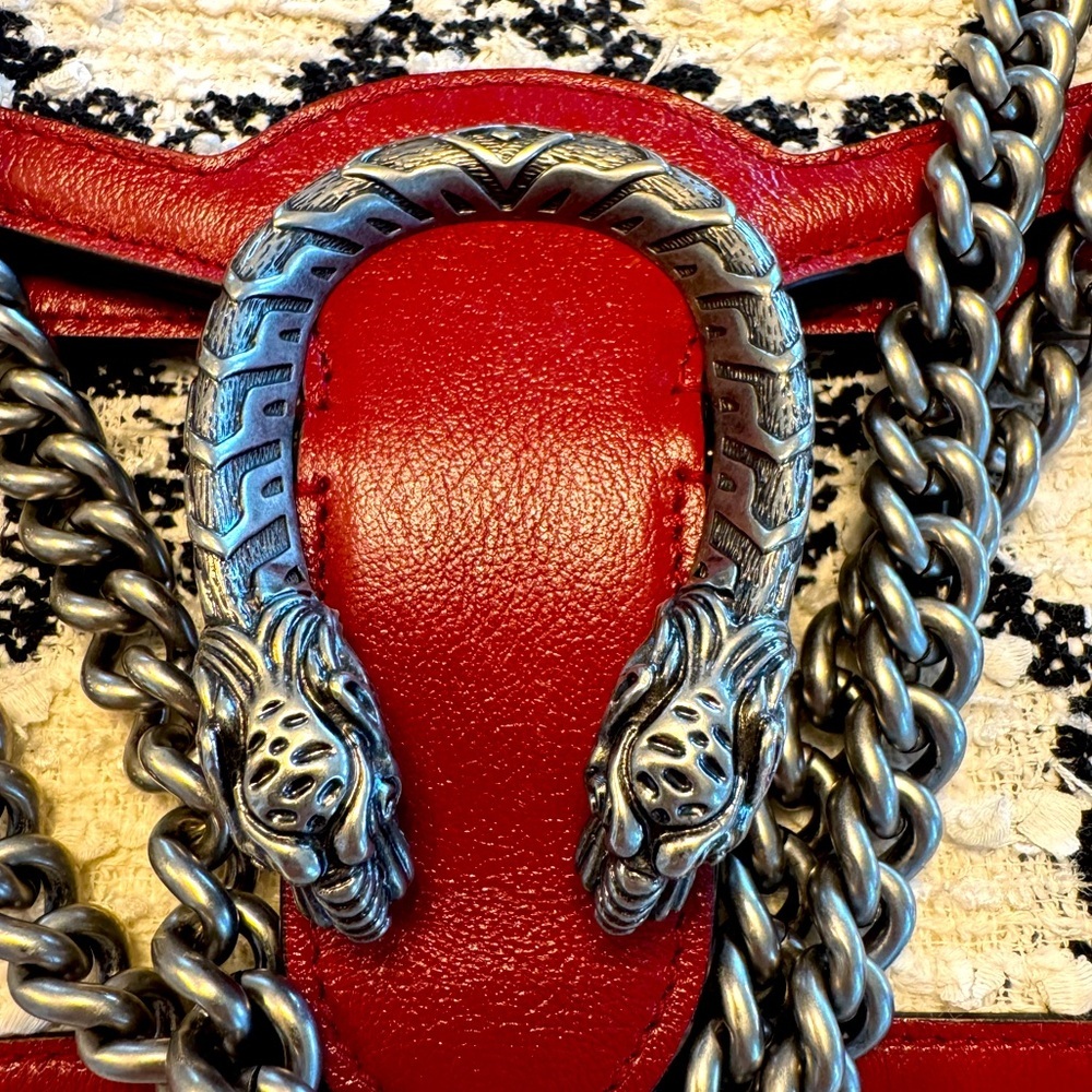 Gucci Dionysus tweed bag! EUC - Picture 2 of 6
